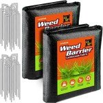 LAVEVE 4FT x 100FT Heavy Duty Weed Barrier Fabric