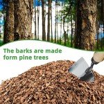 Organic Orchid Potting Bark - 9 qt Natural Mulch