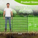 10 Panel No Dig Decorative Garden Fence