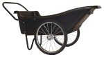 Heavy Duty 10 Cu Ft Garden Cart with Wheels