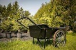 Heavy Duty 10 Cu Ft Garden Cart with Wheels