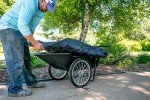 Heavy Duty 10 Cu Ft Garden Cart with Wheels
