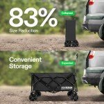 VIVOSUN 350 lb Collapsible Outdoor Utility Wagon