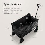 VIVOSUN 350 lb Collapsible Outdoor Utility Wagon