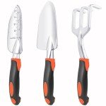 Heavy-Duty 3-Piece Gardening Tools Set