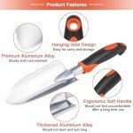 Heavy-Duty 3-Piece Gardening Tools Set