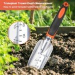 Heavy-Duty 3-Piece Gardening Tools Set