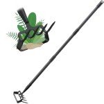 Heavy-Duty Stirrup Hoe and Cultivator Garden Tool