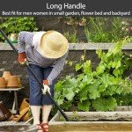 Heavy-Duty Stirrup Hoe and Cultivator Garden Tool