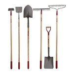 KYLIN 6-Piece Garden Tools Set with Long Handles
