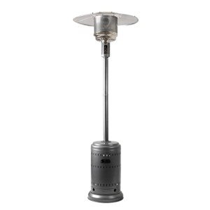 Amazon Basics Slate Patio Heater, Gray, 226 cm
