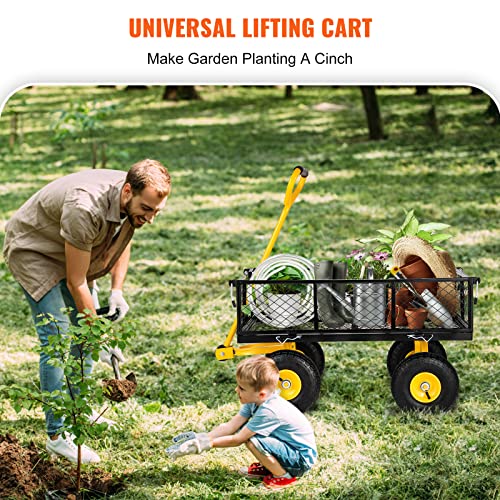 VEVOR Heavy Duty Garden Cart, 900 lbs Capacity