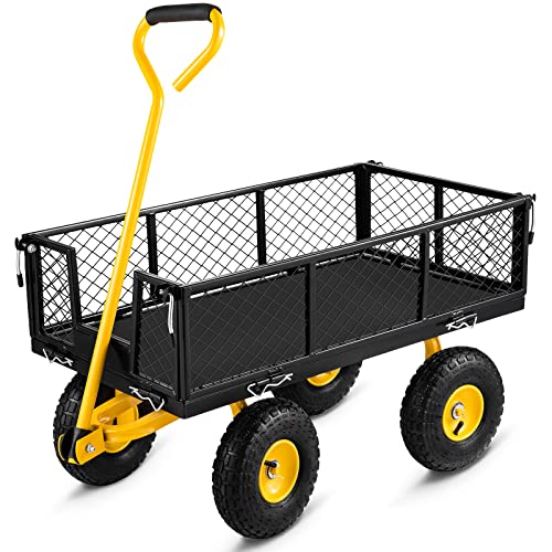 VEVOR Heavy Duty Garden Cart, 900 lbs Capacity