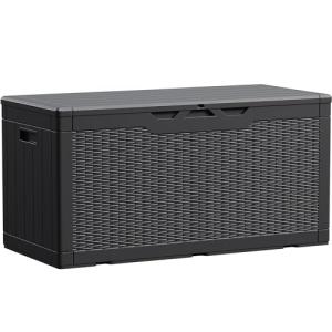 Devoko 100 Gallon Waterproof Resin Deck Box