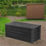Keter 150 Gal Dark Grey Outdoor Storage Box