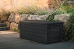 Keter 150 Gal Dark Grey Outdoor Storage Box