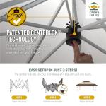 CROWN SHADES 13x13 Pop Up Gazebo Tent