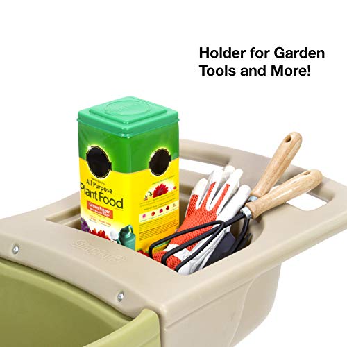 Simplay3 Easy Haul Wheelbarrow with Tool Storage Tray