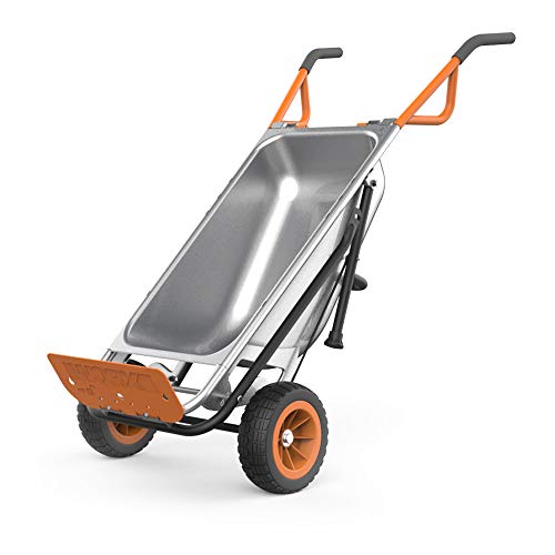 Worx WG050 Aerocart 8-in-1 Heavy Duty Garden Cart