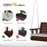 VINGLI Heavy Duty 880 LBS Outdoor Porch Swing