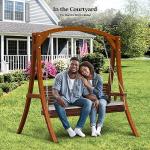 VINGLI Heavy Duty 880 LBS Outdoor Porch Swing