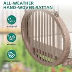 YITAHOME 3-Seater Outdoor Porch Swing Chair