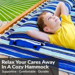 Sunnydaze Heavy-Duty Quilted Double Hammock