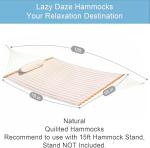 Lazy Daze 12 FT Double Quilted Fabric Hammock