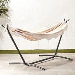Amazon Basics Double Hammock with Steel Stand