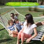 ANAGOO Double Hammock for Two - Handwoven Cotton