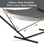 SUNCREAT Double Hammock with Stand for Two