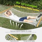 ANAGOO Double Hammock for Two - Handwoven Cotton