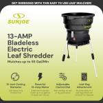 Sun Joe Electric Leaf Mulcher 13-Amp, 16:1 Ratio