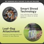 Sun Joe Electric Leaf Mulcher 13-Amp, 16:1 Ratio