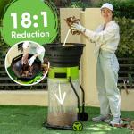 GreenSweep XL Bladeless Leaf Shredder & Mulcher
