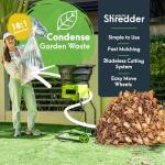 GreenSweep XL Bladeless Leaf Shredder & Mulcher