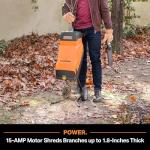 LawnMaster FD1503 Electric Wood Chipper Shredder