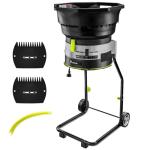 DEKOPRO 13-Amp Electric Leaf Mulcher/Shredder