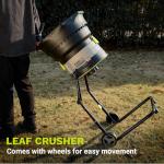 DEKOPRO 13-Amp Electric Leaf Mulcher/Shredder