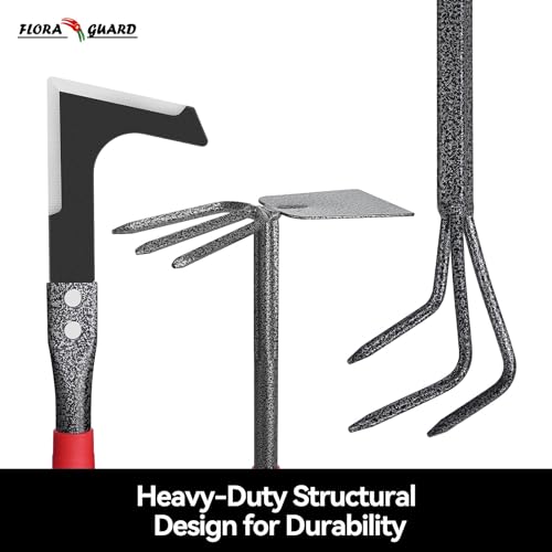 6-Piece FLORA GUARD Heavy-Duty Garden Tool Set