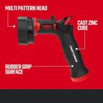 Heavy-Duty 7-Pattern Water Nozzle by Craftsman