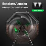 VIVOSUN 43 Gallon Dual Rotating Composter Bin