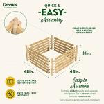 Greenes 48" Cedar Wood Composter - 309 Gallons