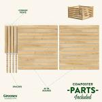 Greenes 48" Cedar Wood Composter - 309 Gallons