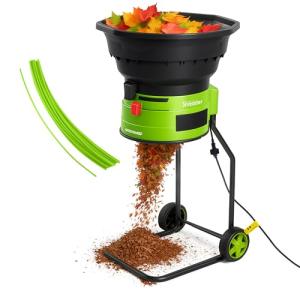 GreenSweep XL Bladeless Leaf Shredder & Mulcher