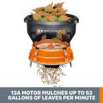 Electric Leaf Mulcher by Worx WG430 - 13 Amp