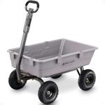 Gorilla Carts Heavy Duty Poly Garden Wheelbarrow Cart