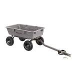 Gorilla Carts Heavy Duty Poly Garden Wheelbarrow Cart