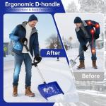 Lightweight Ergonomic Snow Shovel with Dual Handles
