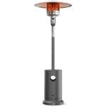 50,000 BTU Gray Patio Heater with Wheels
